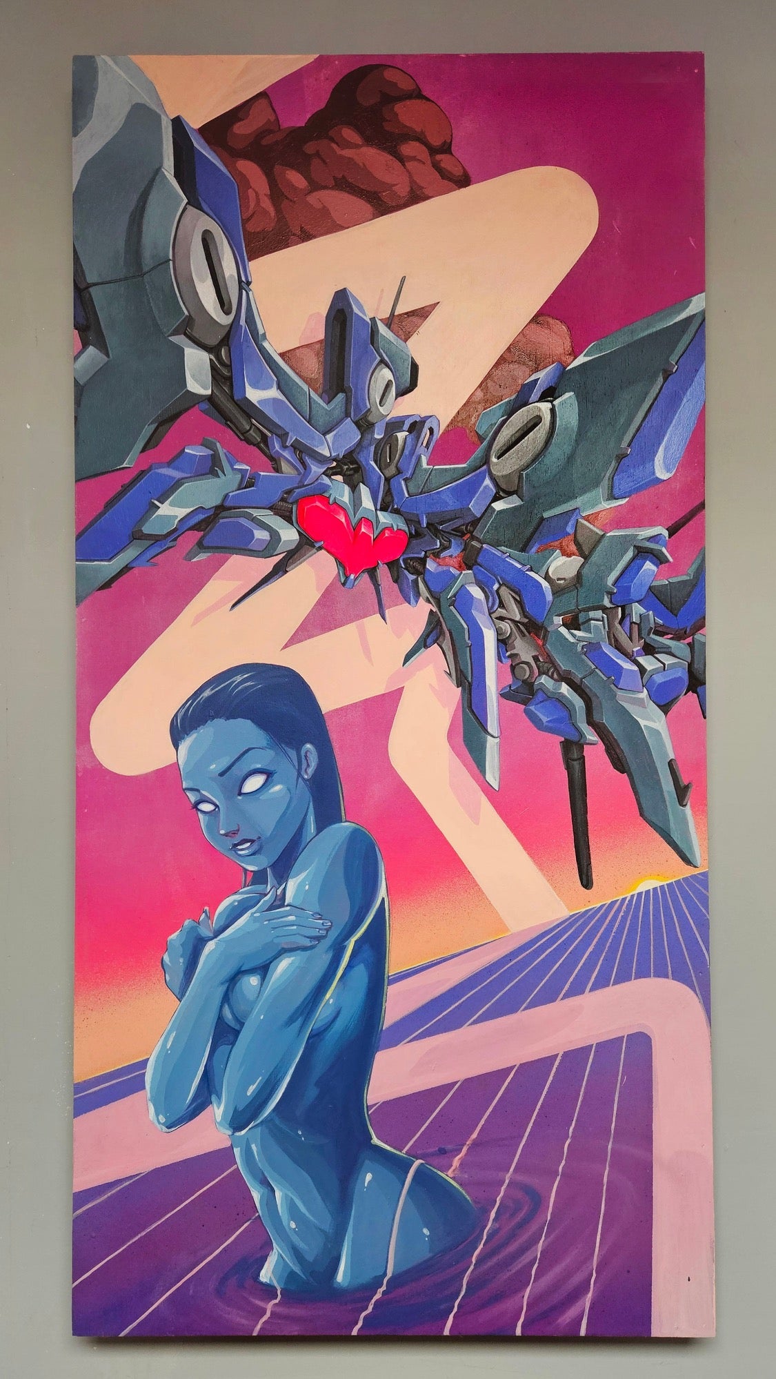 The Edge of the Abyss Canvas