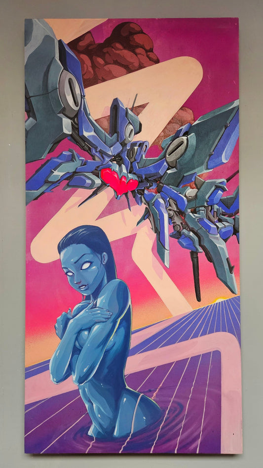 The Edge of the Abyss Canvas