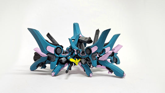 The Lettermech mini sculpt HAND PAINTED by Mr.Totem.