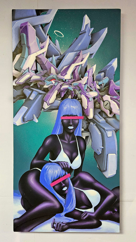 Two Flat Black Burners